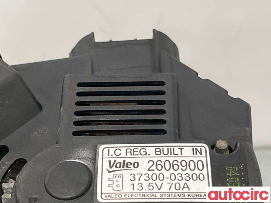 Dynamo til Hyundai i20 2009-2014 (Type I) (HYUNDAI|3730003300|2606900|37300-03300)