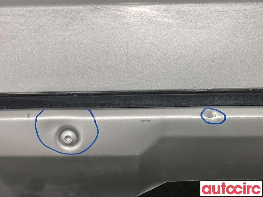 Støtfanger bak til Mercedes GLK 2008-2015 (X204) (X204) (MERCEDES|A1648850638)