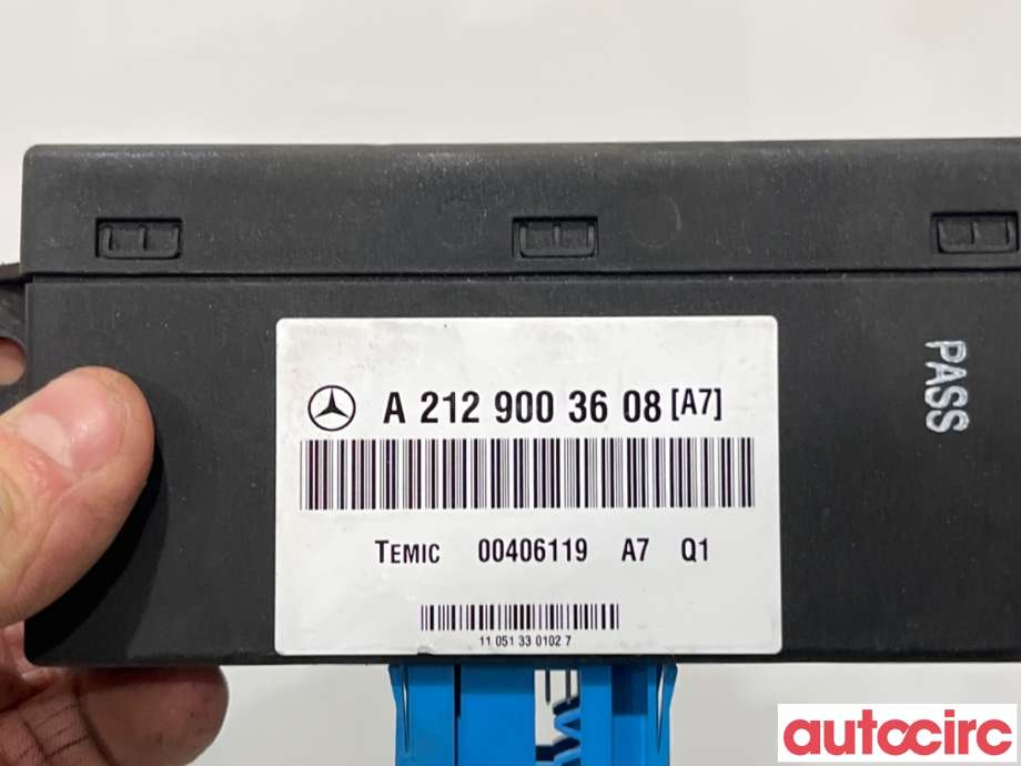 Styreenhet nivå/luftfjæring til Mercedes E-Klasse 2009-2013 (Fase 1) (W212) (W212) (MERCEDES|A2129006514|00406119|A2129003608)