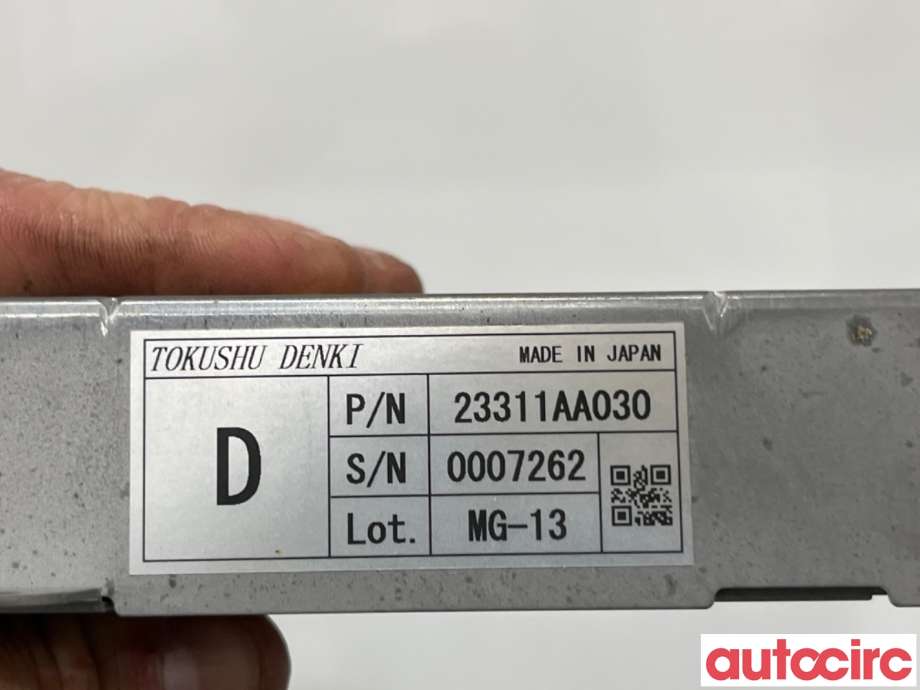 Styreenhet diverse til Subaru XV 2012-2017 (Type I)  (SUBARU|23311AA030|0007262)