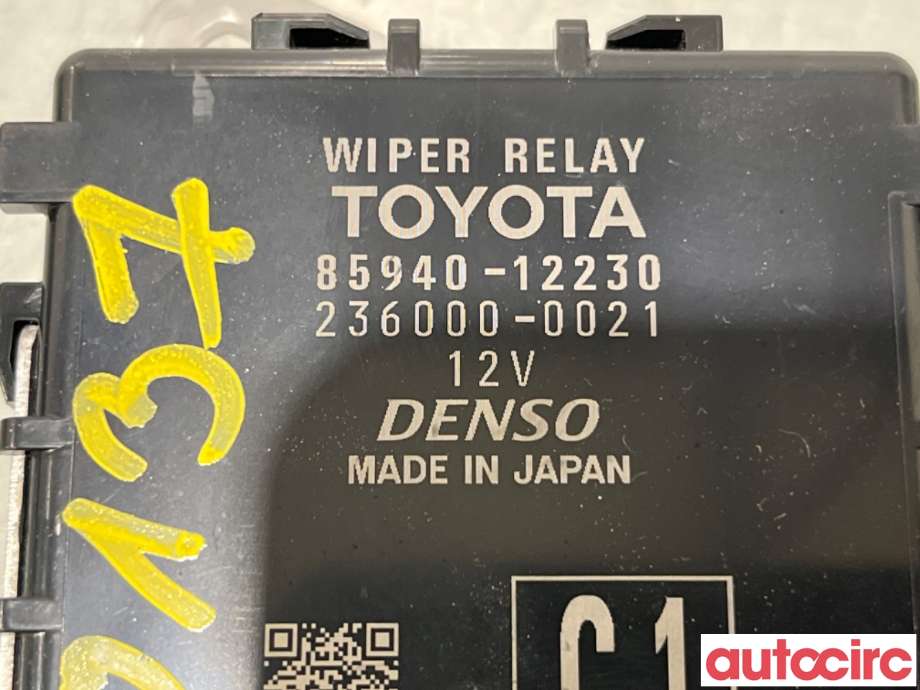 Rele diverse til Toyota Corolla 2019-->>  (TOYOTA|8594012230|236000-0021|85940-12230)