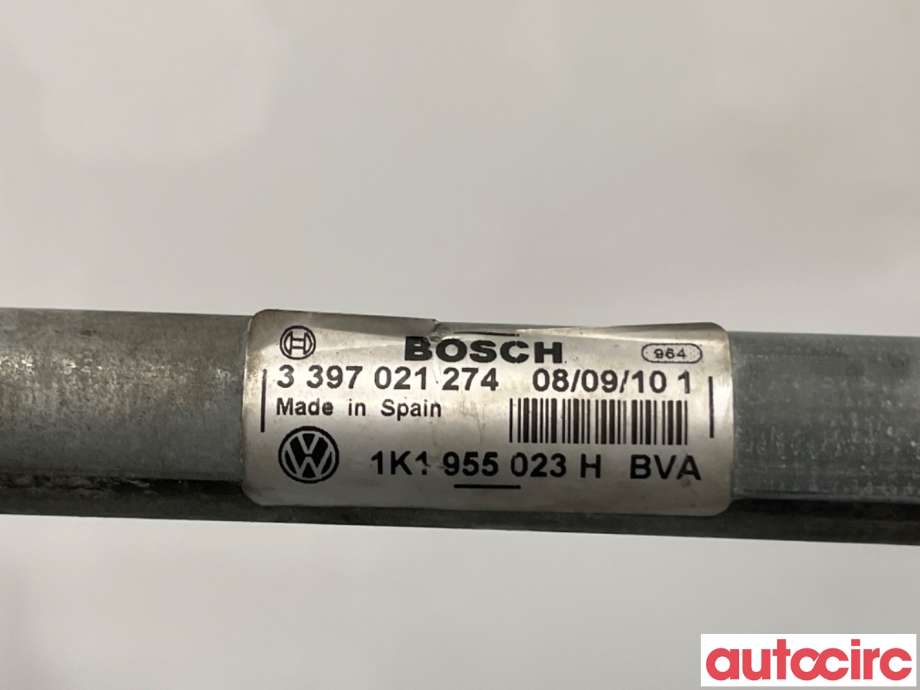 Viskermotor frontrute til VW Golf VI 2008-2012 (VOLKSWAGEN|1Q1955119B|1397220652|1Q1955119C)