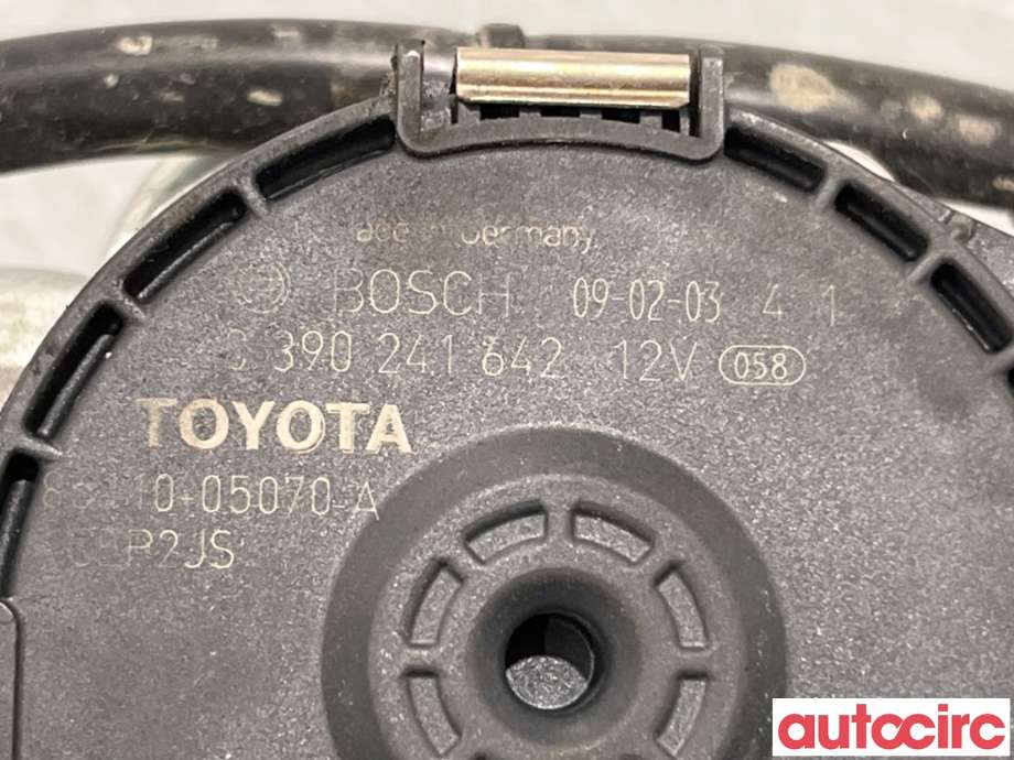 Viskermotor frontrute til Toyota Avensis 2009-2015 (Type III, Fase 1)  (TOYOTA|8501005080|0390241642|85110-05070)