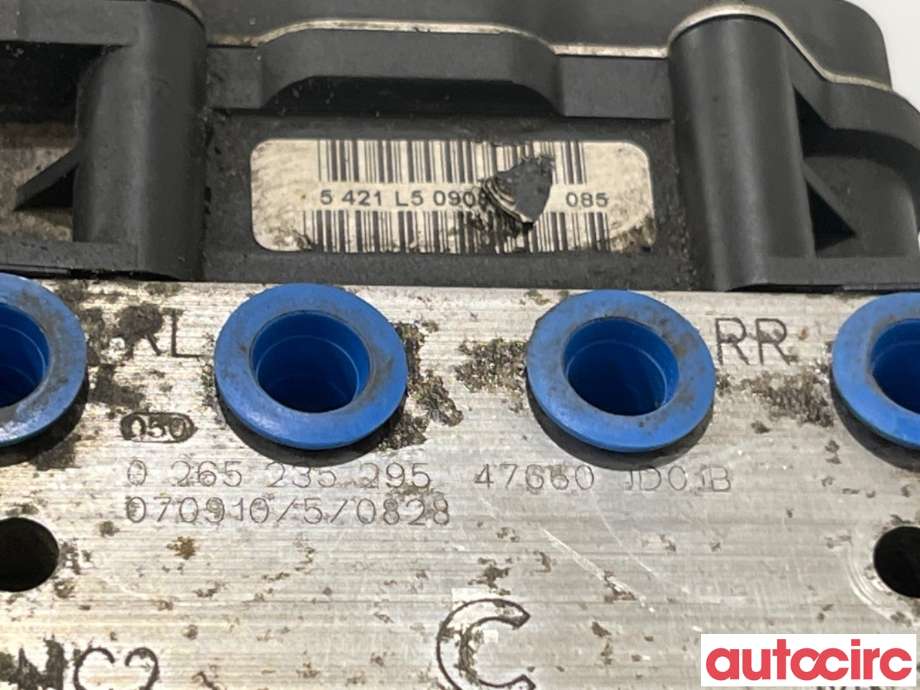 ABS sentral til Nissan Qashqai 2007-2010 (Type I, Fase 1) (NISSAN|47660JD56A|0265235295|47660JD56B)