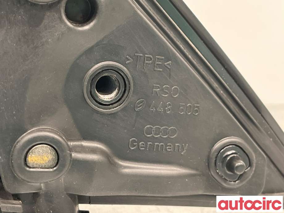 Speil venstre til Audi A6 2005-2008 (Type III, Fase 1) (C6) (C6) (AUDI|4F1858531M|)