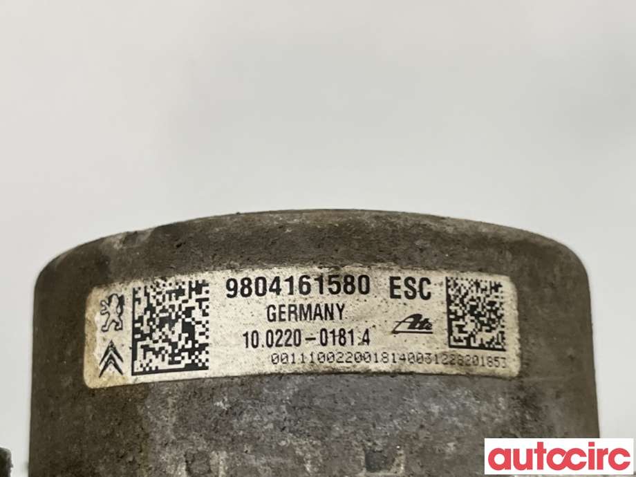 ABS sentral til Citroën DS3 2010-2019  (CITROEN|1680933880|100915-11763|9804161580)
