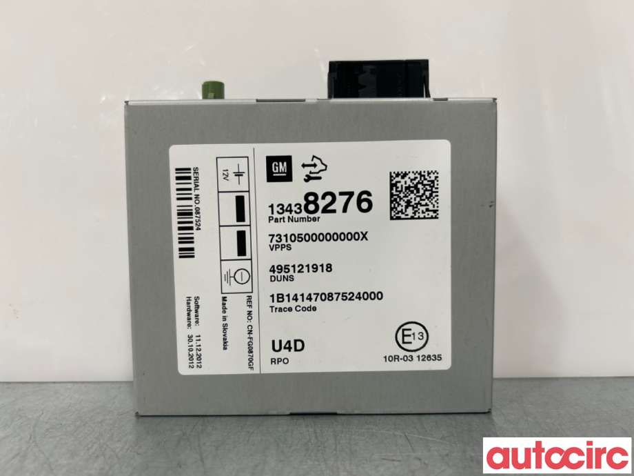 Bilstereo diverse til Opel Astra J 2010-2015  (OPEL|13438276)