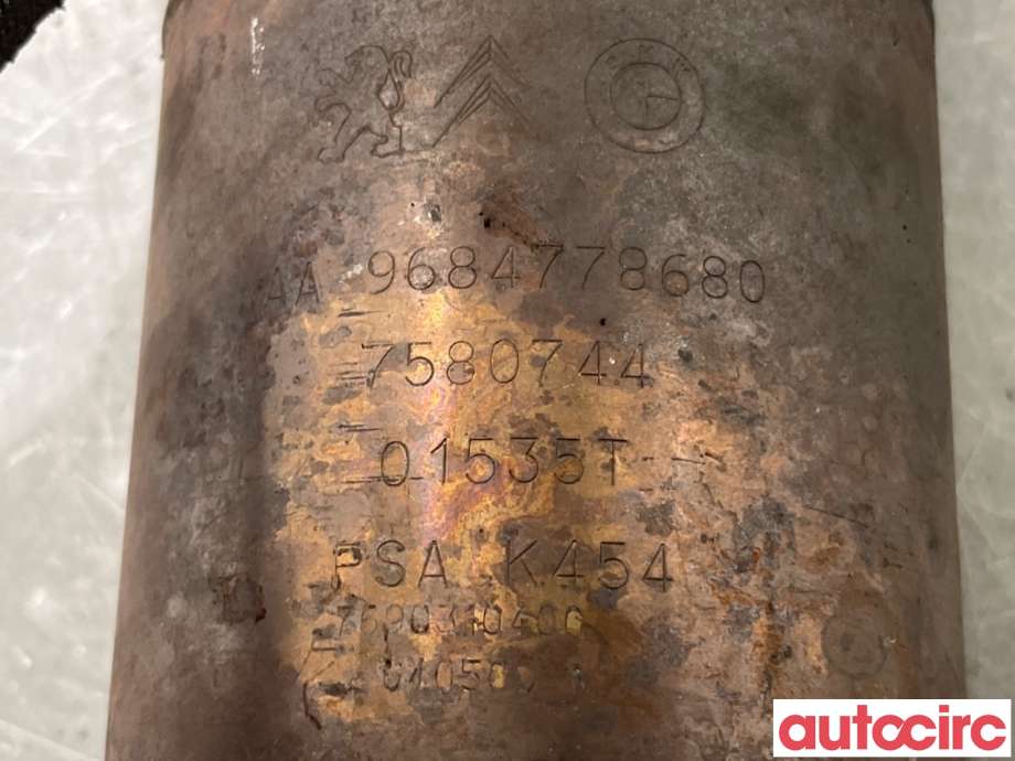 Katalysator til Peugeot 308 2007-2011 (Type I, Fase 1)  (PEUGEOT|1706P8|PSAK454|9684778680)