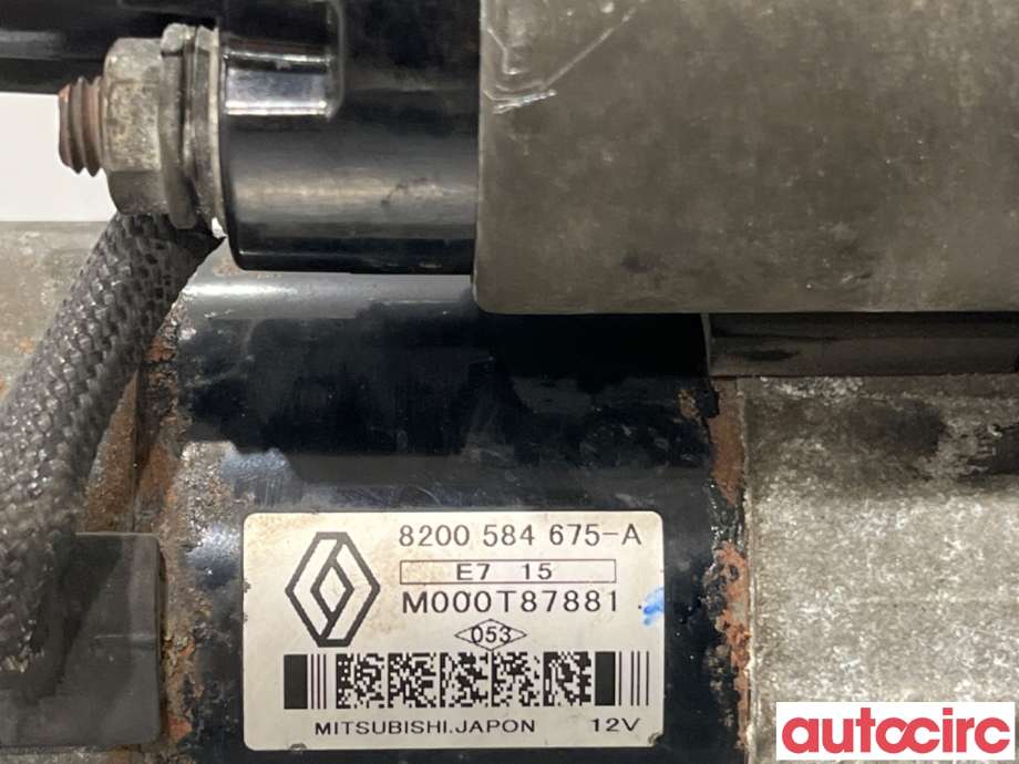 Starter diesel til Renault Kangoo 2008-2021 (Type II)  (RENAULT|7711135334|M000T87881|8200584675)