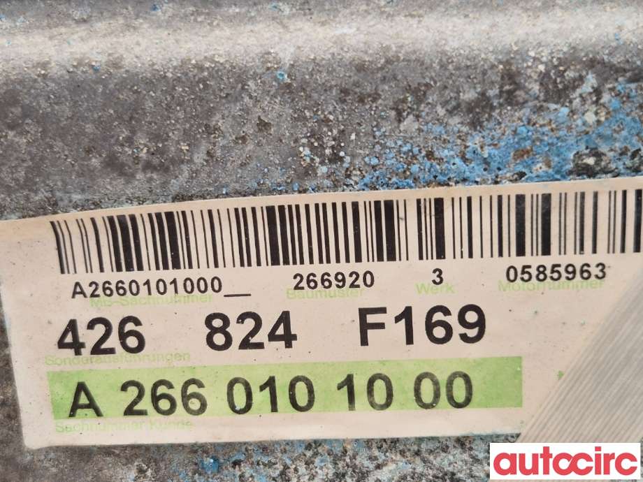 Motor bensin til Mercedes A-Klasse 2005-2012 (W169) (W169) (MERCEDES|A2660101000|OM266920)