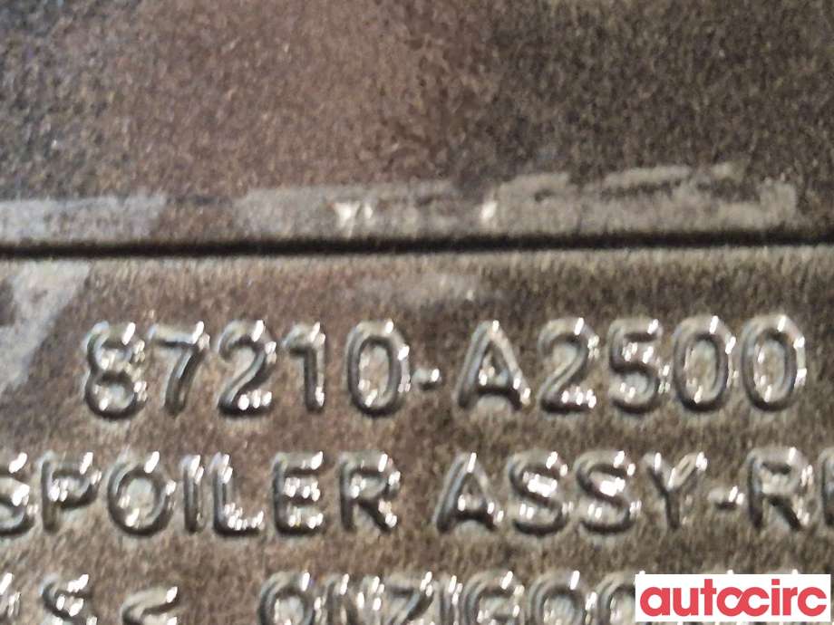 Spoiler bakluke til Kia Cee