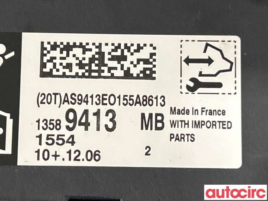 Airbag elektronikk til Opel Astra J 2010-2015  (OPEL|13599653|13589413)