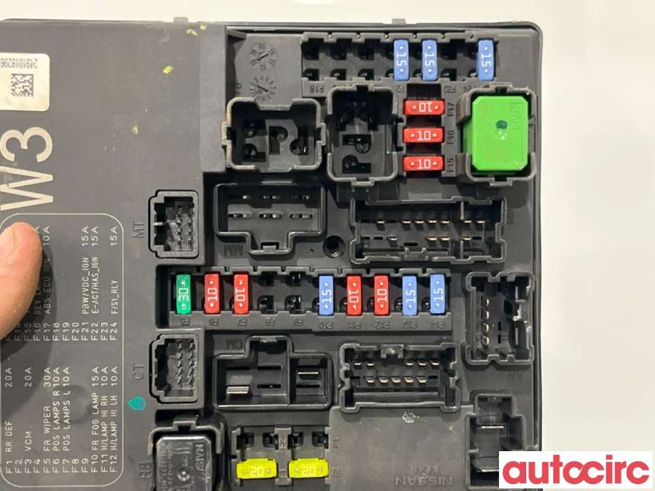 Sikringsboks til Nissan Leaf 2011-2017 (Type I)  (NISSAN|284B73NE3A|)