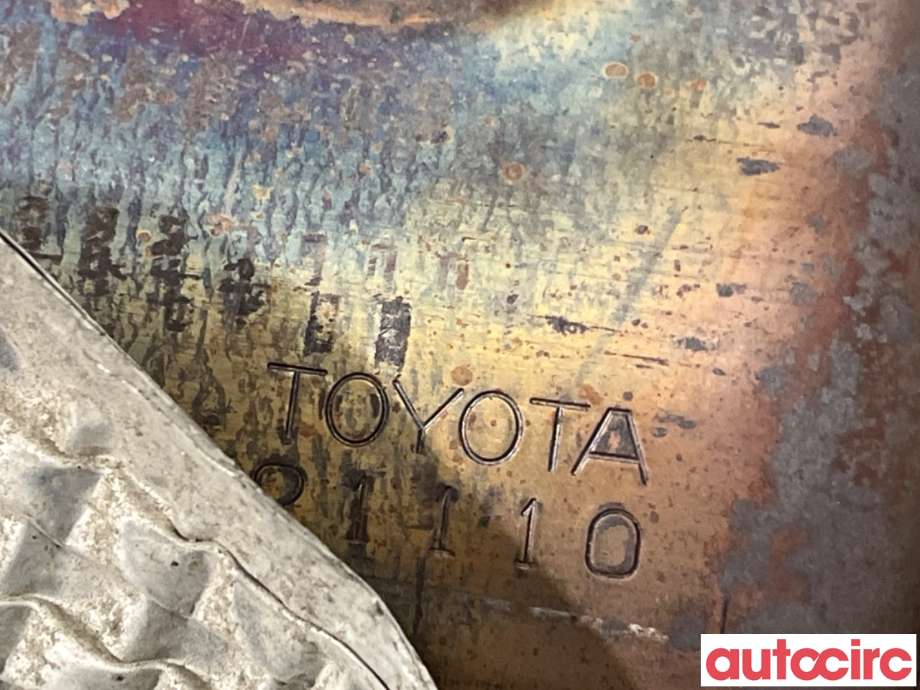 Katalysator til Toyota Yaris 2014-2020 (Type III, Fase 2)  (TOYOTA|1714021110||21110)
