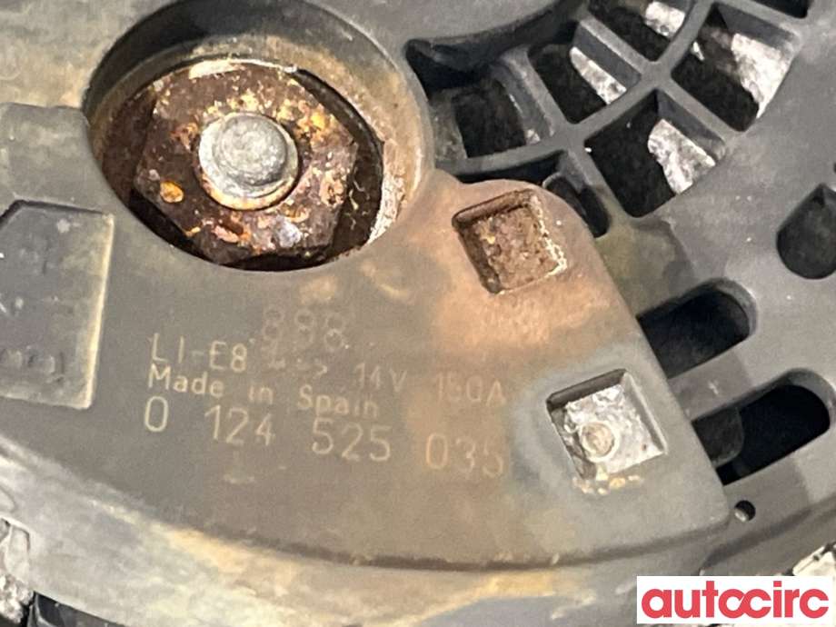 Dynamo til Citroën Berlingo 2008-2015 (Type II, Fase 1)  (CITROEN|5705EY|0124525035|9646321880)
