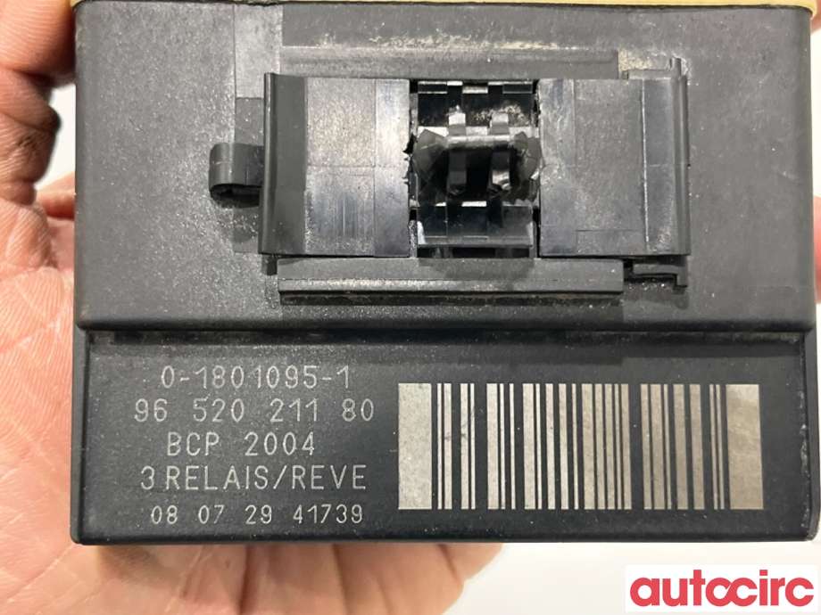 Styreenhet diverse til Citroën Berlingo 2008-2015 (Type II, Fase 1)  (CITROEN|6500EJ|0-1801095-1|9652021180)