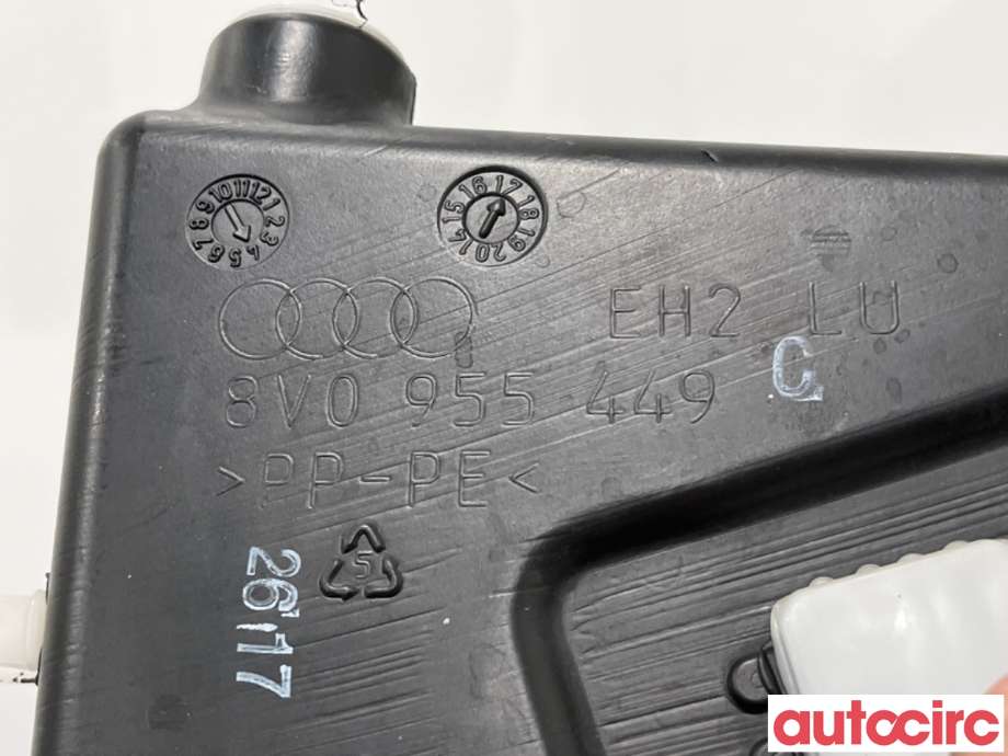 Spylertank til Audi A3 2016-2020 (Type III, Fase 2) (AUDI|8V0955453D||8V0955449)