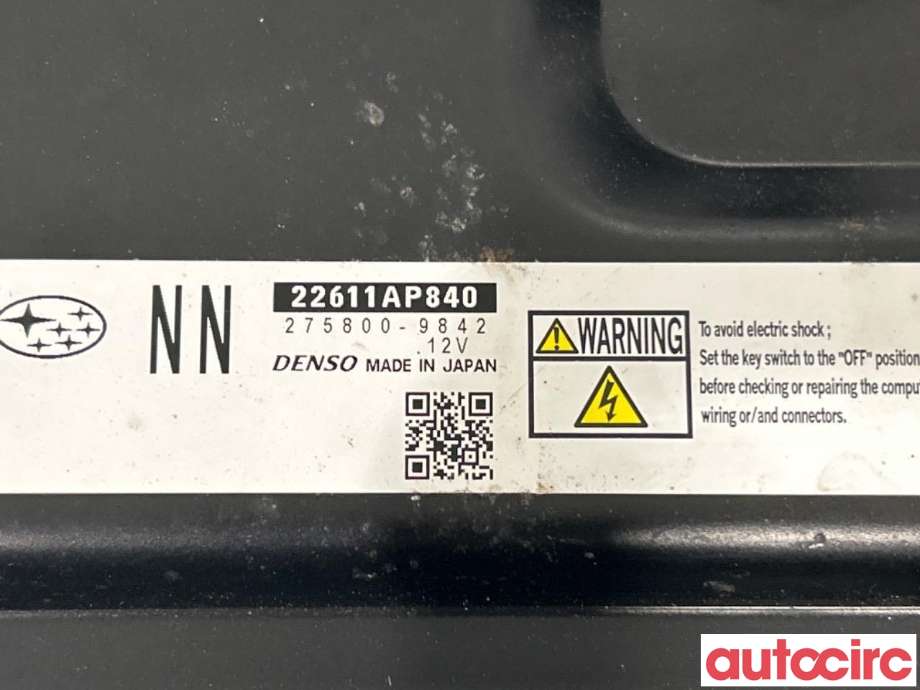 Styreenhet motor til Subaru Legacy 2009-2015  (SUBARU|22611AP840)