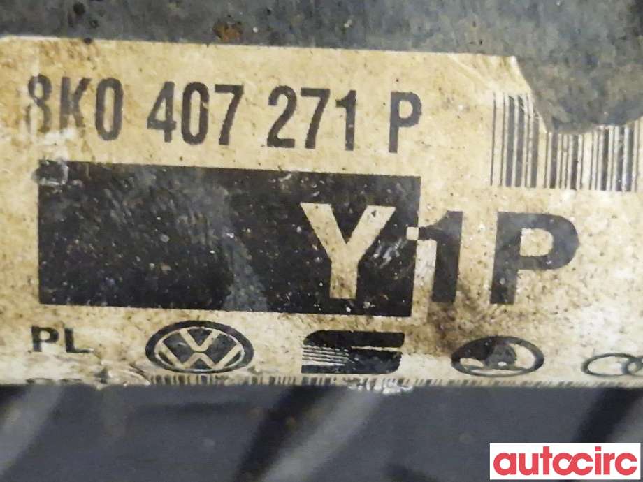 Drivaksel høyre foran til Audi A5 2007-2016 (Type I)  (AUDI|8K0407451FX|Y1P|8K0407271P)