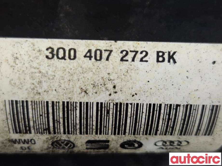 Drivaksel høyre foran, elbil til VW Passat 2015-2019 (Fase 1) (B8) (B8) (VOLKSWAGEN|3Q0407272BK||3Q0407762QX)