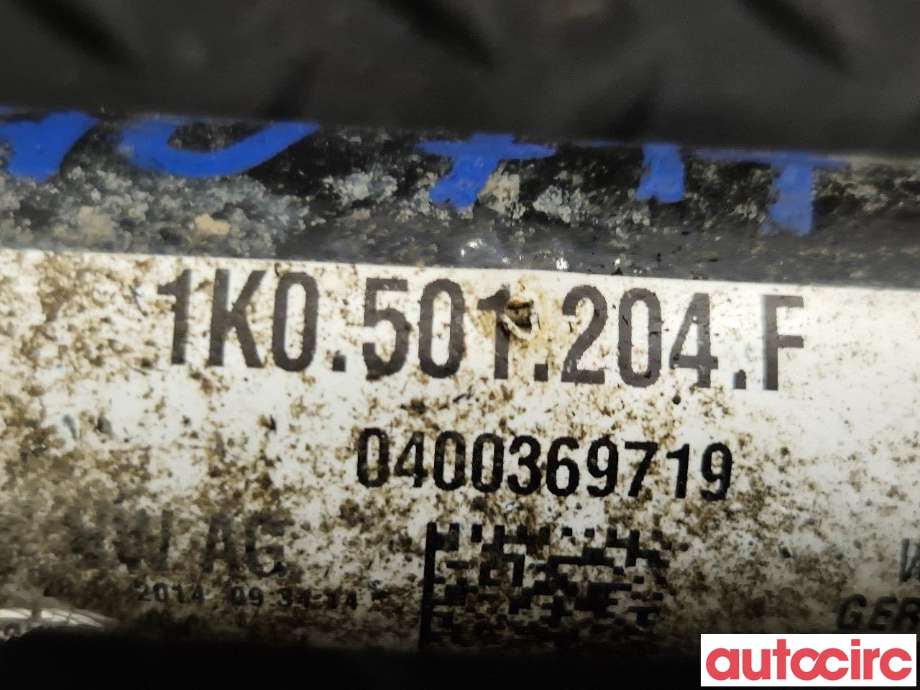 Drivaksel høyre bak til VW Tiguan 2011-2016 (Type I, Fase 2)  (VOLKSWAGEN|1K0501204F|)