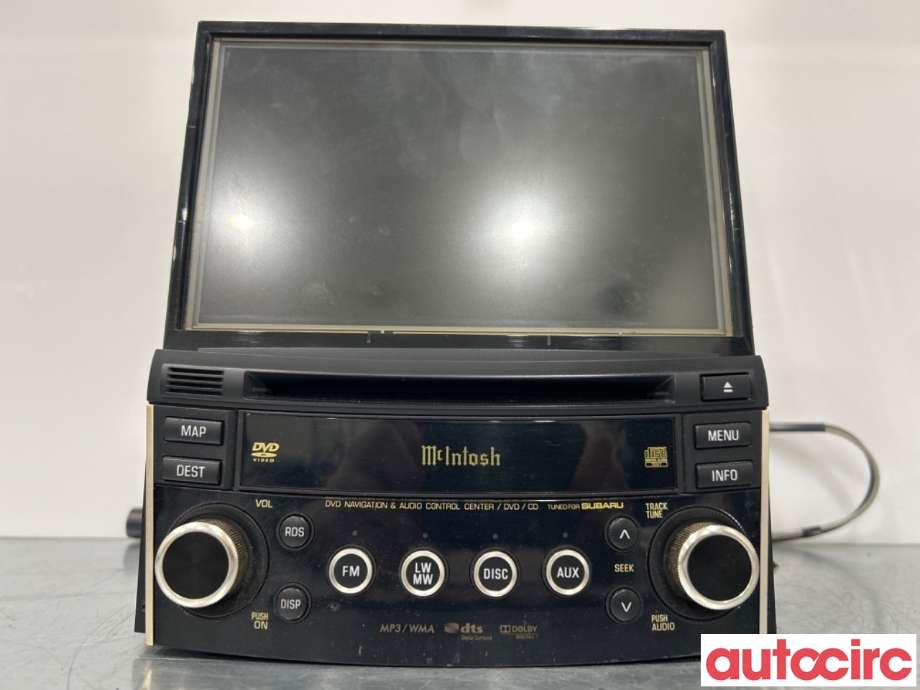 Bilstereo navigasjon spiller til Subaru Legacy, 2009-2015  (SUBARU|86271AJ450)