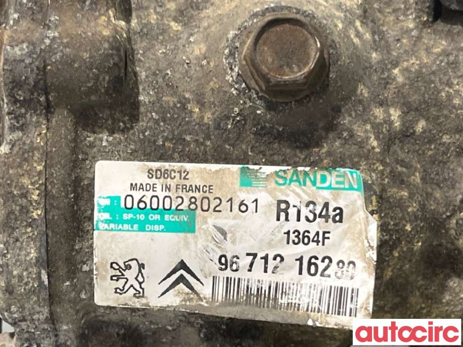 Aircondition kompressor til Citroën Berlingo 2008-2015 (Type II, Fase 1)  (CITROEN|648709|SD6C121364|1671553680)
