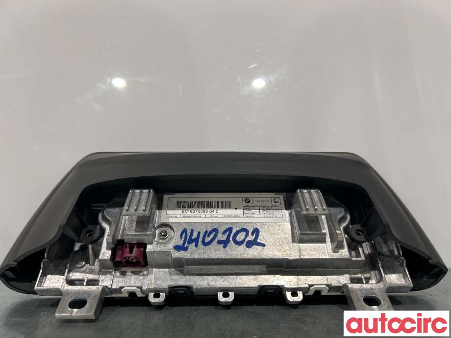 Multimedia display (MCU - Media Controller Unit) til BMW 3-Serie 2012-2018 (F30/F31/F34) (F30/F31/F34) (BMW|65509292247)