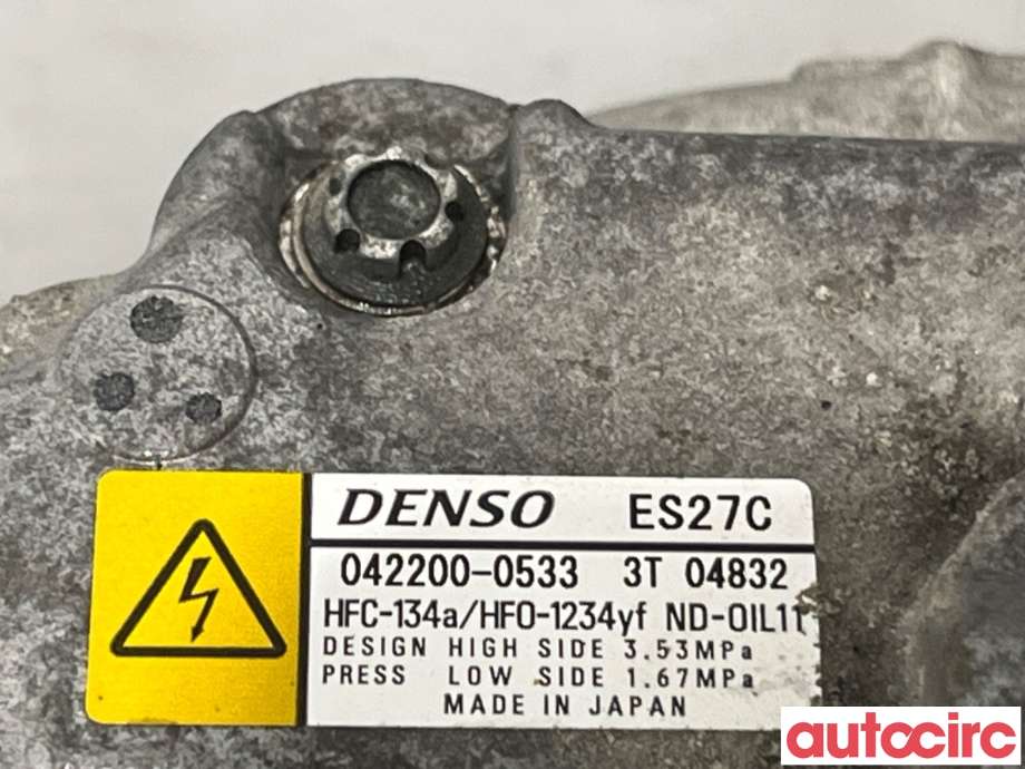 Aircondition kompressor til Lexus NX 2014-2021 (Type I) (AZ10) (AZ10) (LEXUS|8837033030|042200-0533|)