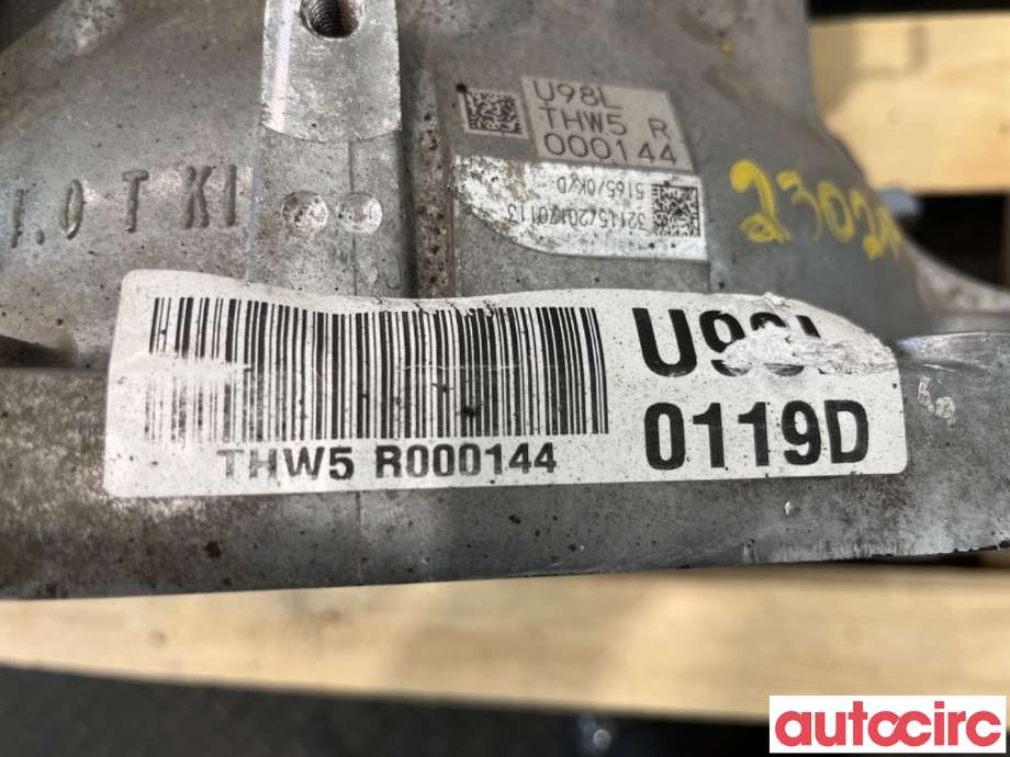 Girkasse manuell til Kia Rio 2017-->> Type IV (KIA|4300032850|THW5-U98L|)