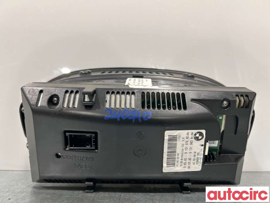 Multimedia display (MCU - Media Controller Unit) til BMW 5-Serie 2003-2010 (E60/E61) (E60/E61) (BMW|65829193758)