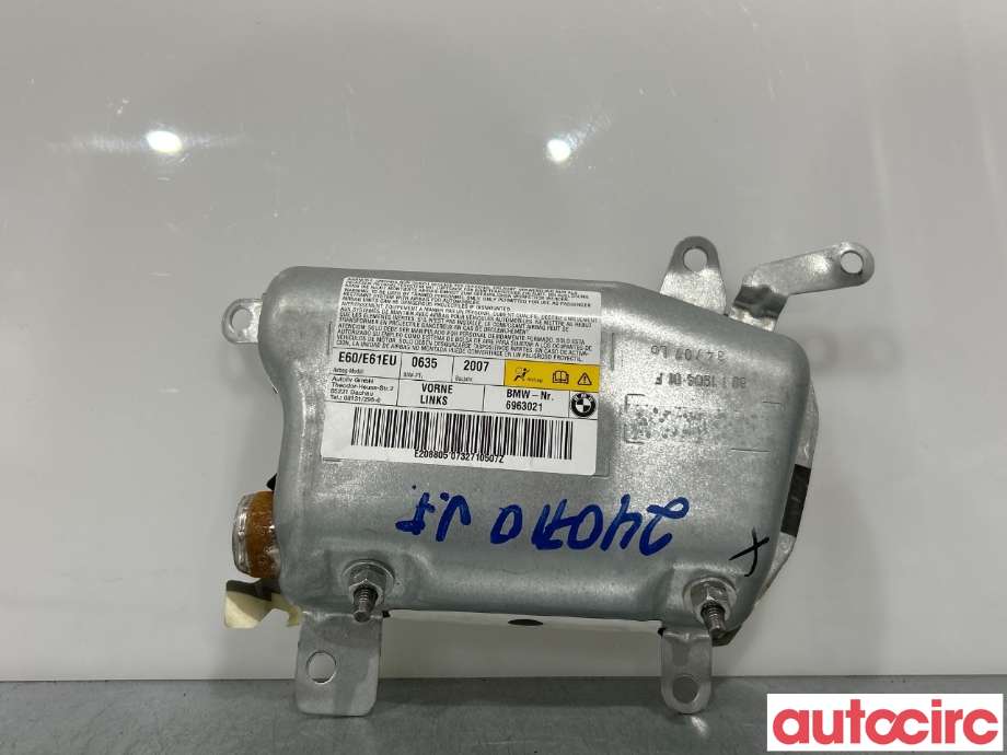 Airbag sidepute venstre til BMW 5-Serie 2003-2010 (E60/E61) (E60/E61) (BMW|72126963021)
