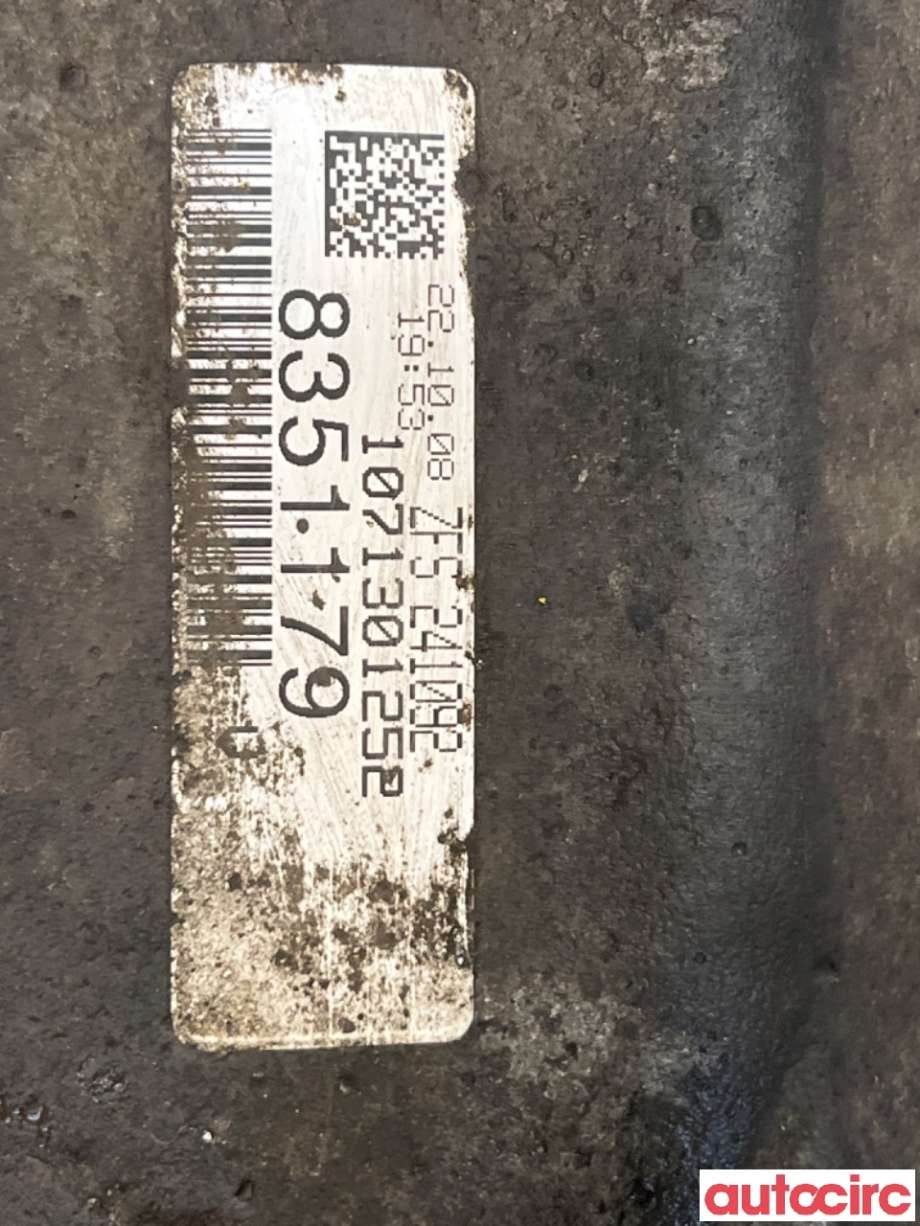 Girkasse automat til Audi A6 2008-2011 (Type III, Fase 2) (C6) (C6) (AUDI|09L300040TX)