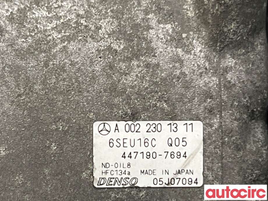 Aircondition kompressor til Mercedes A-Klasse 2005-2012 (W169) (W169) (MERCEDES|A0022304711|447190-7694|A0022301311)