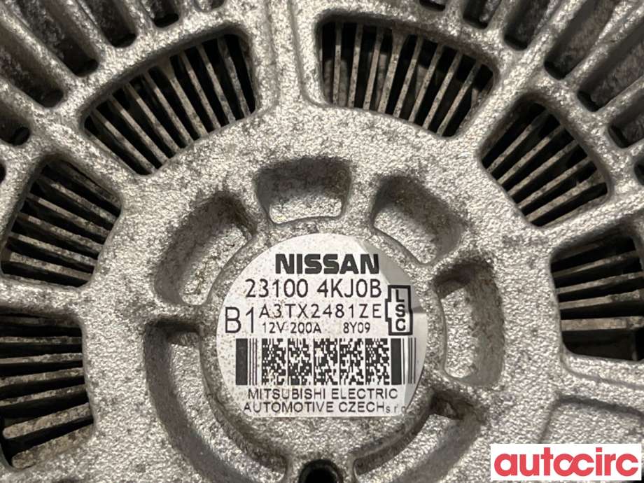 Dynamo til Nissan Navara 2016-->> (D23) (D23) (NISSAN|231004KJ0B|A3TX2481ZE)