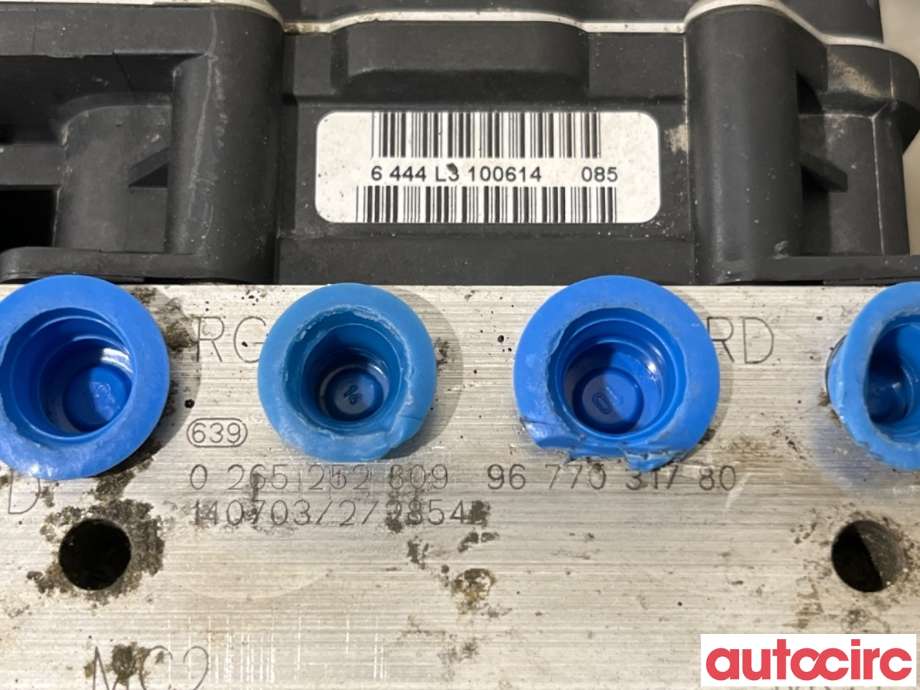 ABS sentral til Peugeot 508 2014-2018 (Type I, Fase 2)  (PEUGEOT|1680934380|0265252809|9677031780)