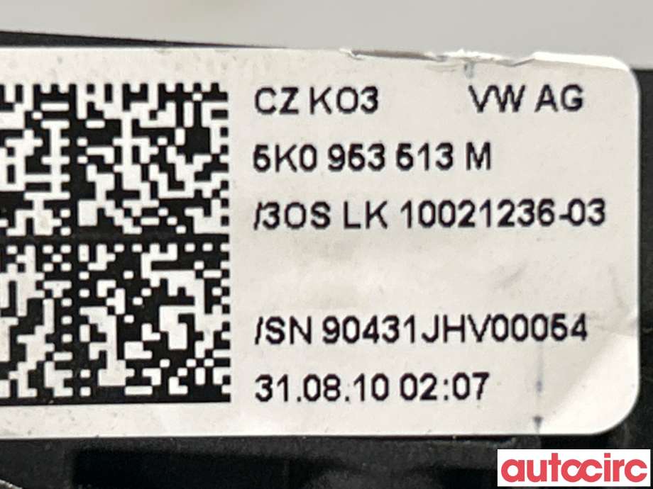 Bryter combi til VW Golf VI 2008-2012  (VOLKSWAGEN|5K0953513M)