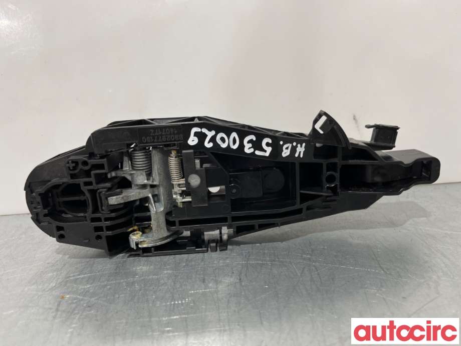 Dørhåndtak utv høyre bak til Peugeot 308 2013-2021 (Type II)  (PEUGEOT|1609239680|9802977180|980297821T)