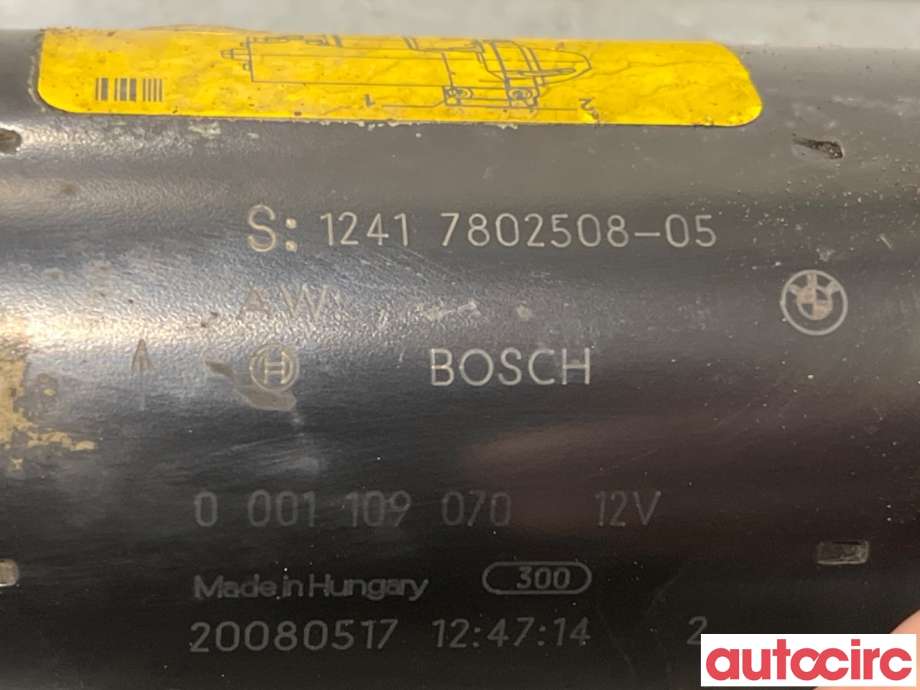 Starter diesel til BMW X3 2007-2010 (Fase 2) (E83) (E83) (BMW|12418570238|0001109070|12417802508)