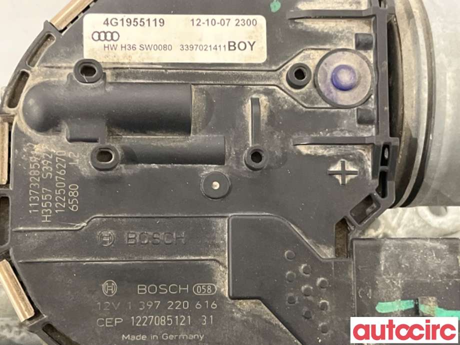 Viskermotor frontrute til Audi A6, Allroad 2012-2014 (Type III, Fase 1) (C7) (C7) (AUDI|4G1955023A|1397220616|4G1955023C)