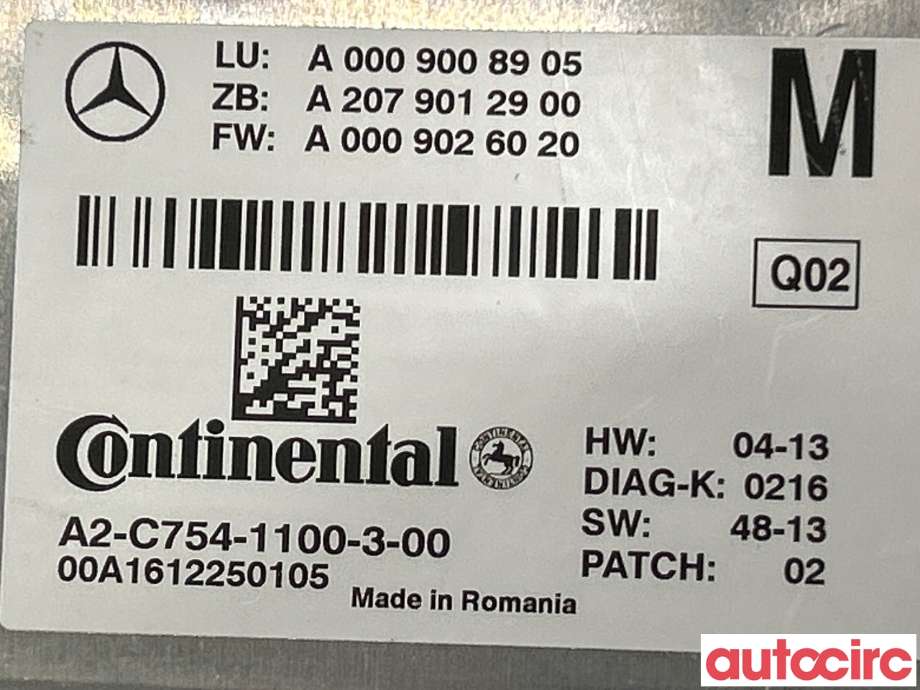Sensor radar til Mercedes Vito 2014-->> (W447) (W447) (MERCEDES|A0009008905)