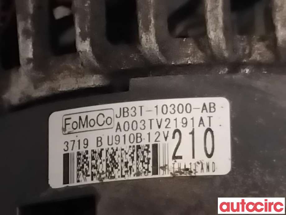 Dynamo til Ford Ranger / Ranger Raptor 2015-2022  (FORD|2389829|A003TV2191AT|JB3T-10300-AB)