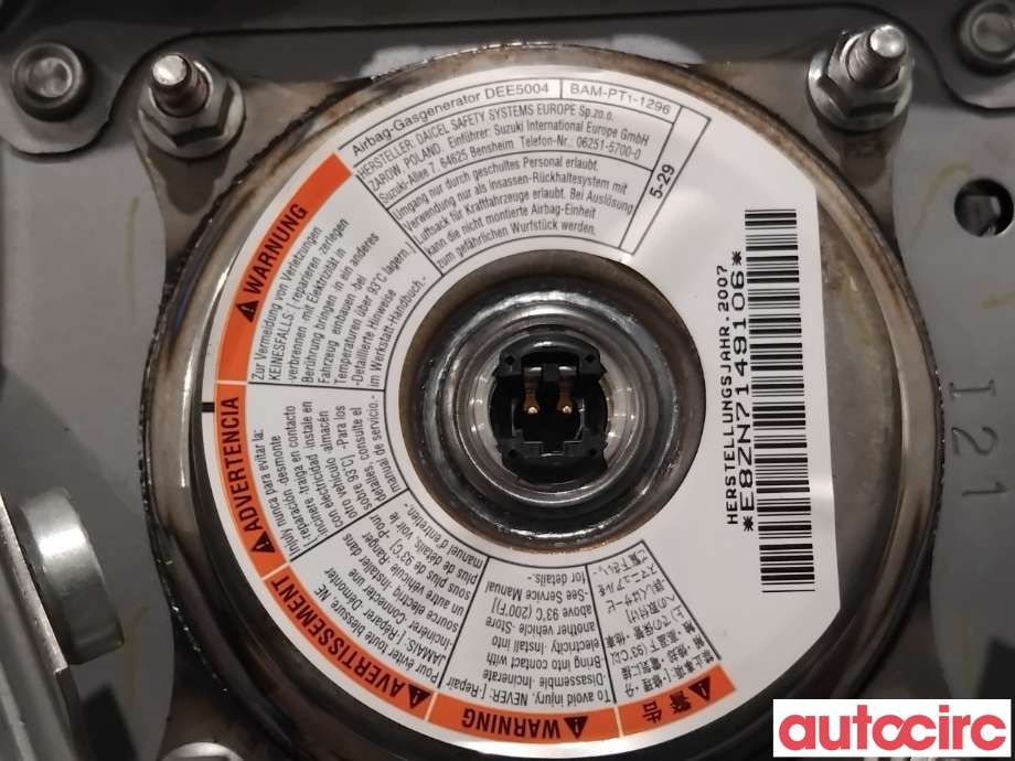 Airbag rattpute til Suzuki SX4 2006-2009 (Type I, Fase 1) (SUZUKI|48150-79J01-BJM||48150-79J10)