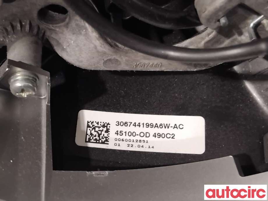 Ratt til Toyota Yaris 2012-2014 (Type III, Fase 1)  (TOYOTA|451020D300C2||45100-0D490C2)
