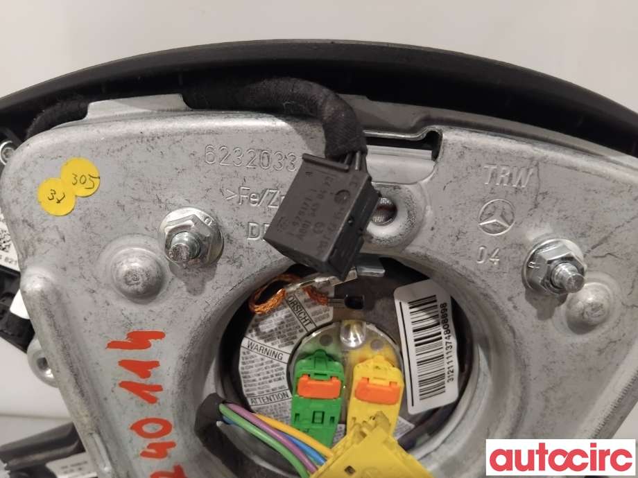 Airbag rattpute til Mercedes E-Klasse 2009-2013 (Fase 1) (W212) (W212) (MERCEDES|A0008605902|)