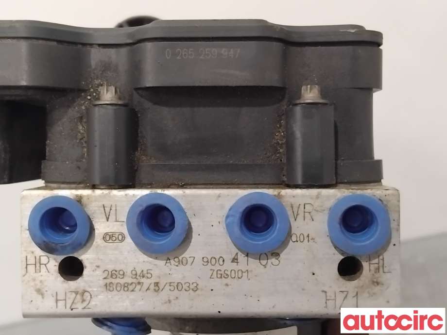 ABS sentral til Mercedes Sprinter 2018-->> (907/910) (907/910) (MERCEDES|A9079004103|0265259947|A9079009605)