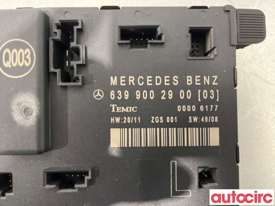 Styreenhet dør venstre foran til Mercedes Vito/Viano 2010-2014 (Fase 2) (W639) (W639) (MERCEDES|A6399003101|00006177|6399002900)