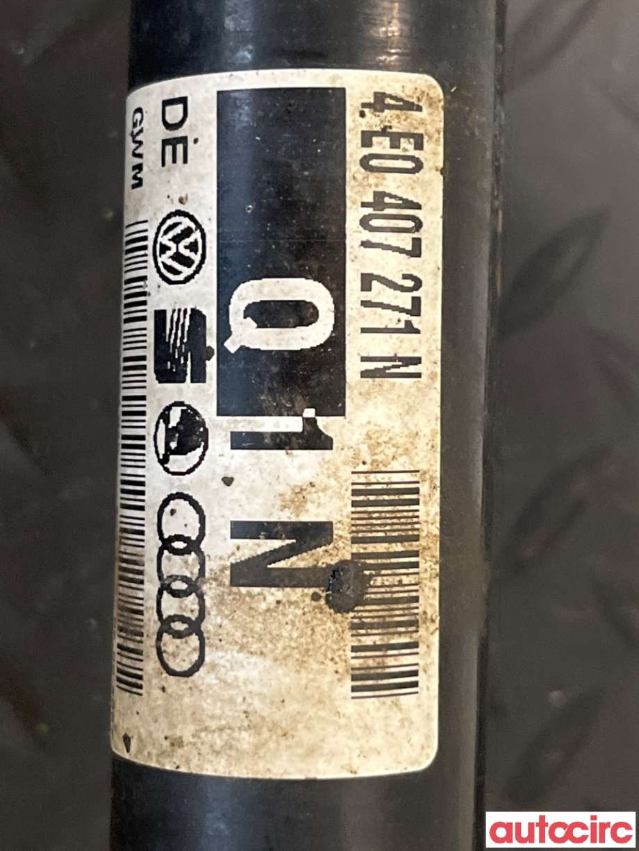 Drivaksel venstre foran til Audi A8 2003-2010 (Type II)  (AUDI|4E0407271N)