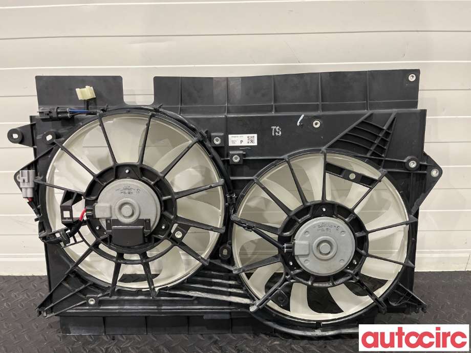 Kjølevifte til Toyota Avensis 2009-2015 (Type III, Fase 1)  (TOYOTA|167110R060|163610R080|163610R030)