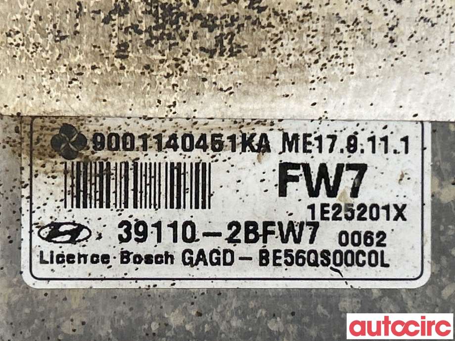 Styreenhet motor til Hyundai i30 2012-2017 (Type II)  (HYUNDAI|391102BFW7)